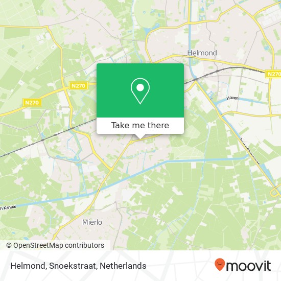 Helmond, Snoekstraat map