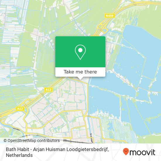 Bath Habit - Arjan Huisman Loodgietersbedrijf Karte