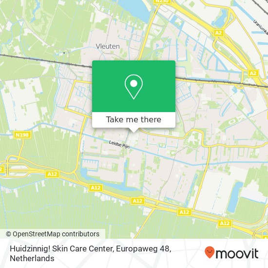 Huidzinnig! Skin Care Center, Europaweg 48 Karte