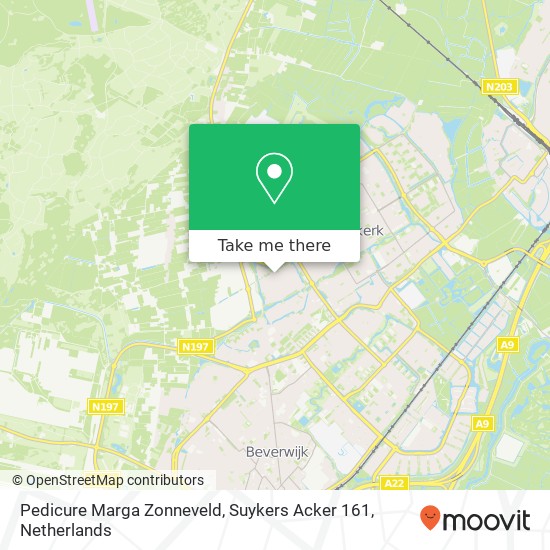 Pedicure Marga Zonneveld, Suykers Acker 161 map