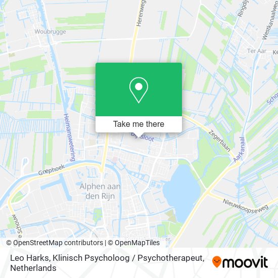 Leo Harks, Klinisch Psycholoog / Psychotherapeut map