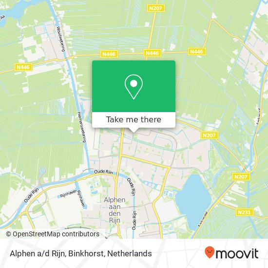 Alphen a/d Rijn, Binkhorst map