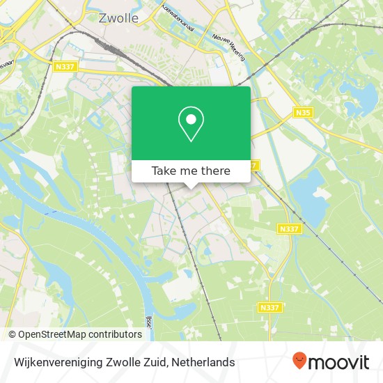 Wijkenvereniging Zwolle Zuid map