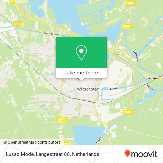 Lusso Mode, Langestraat 88 map