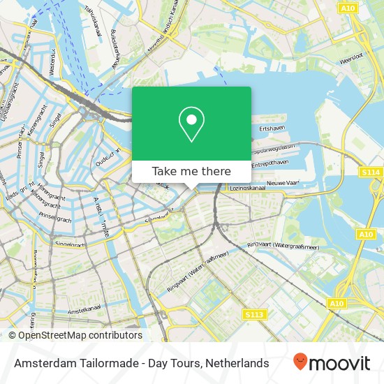 Amsterdam Tailormade - Day Tours map