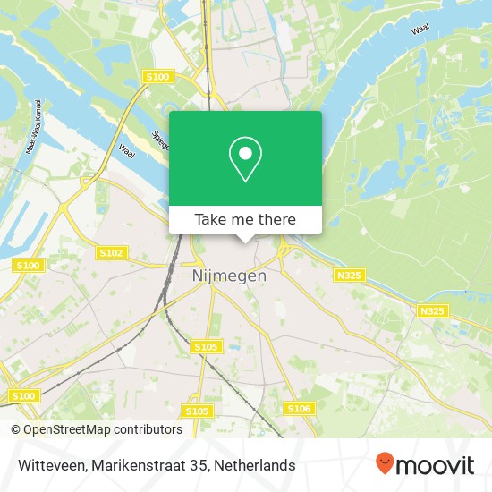 Witteveen, Marikenstraat 35 map