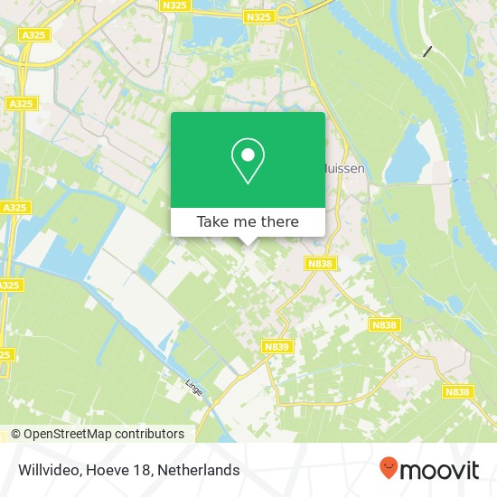 Willvideo, Hoeve 18 map