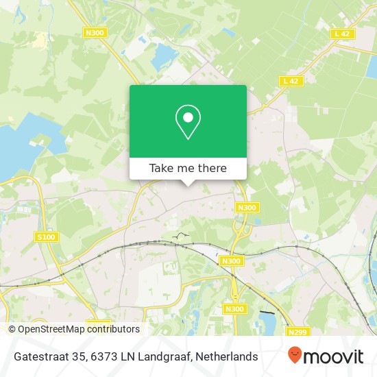 Gatestraat 35, 6373 LN Landgraaf map