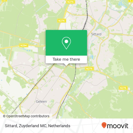 Sittard, Zuyderland MC map