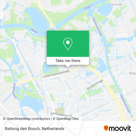 Ballorig den Bosch map