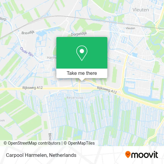 Carpool Harmelen map