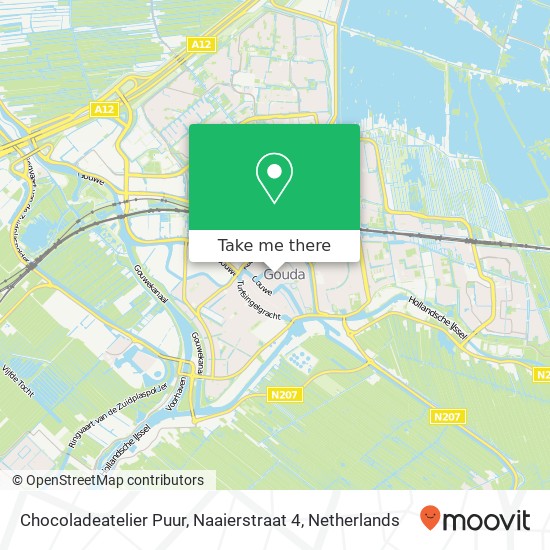 Chocoladeatelier Puur, Naaierstraat 4 map