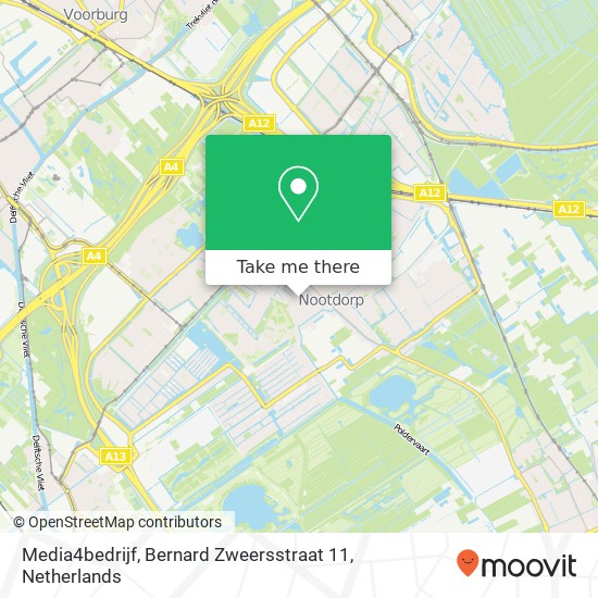 Media4bedrijf, Bernard Zweersstraat 11 map