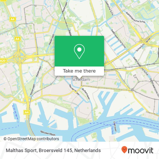 Malthas Sport, Broersveld 145 map