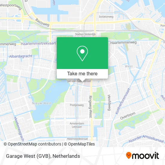 Garage West (GVB) map