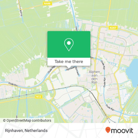 Rijnhaven map