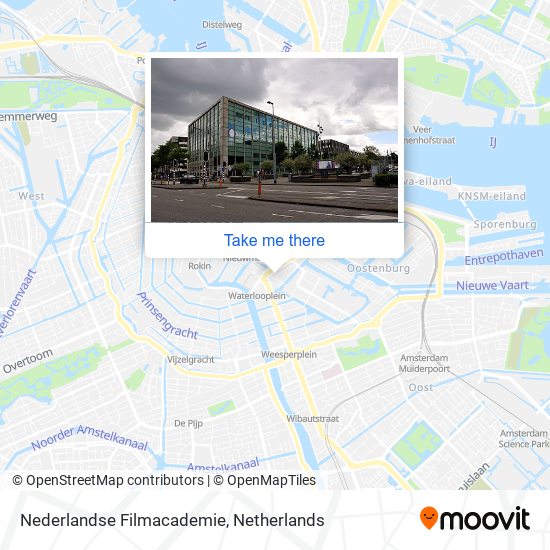 Nederlandse Filmacademie map