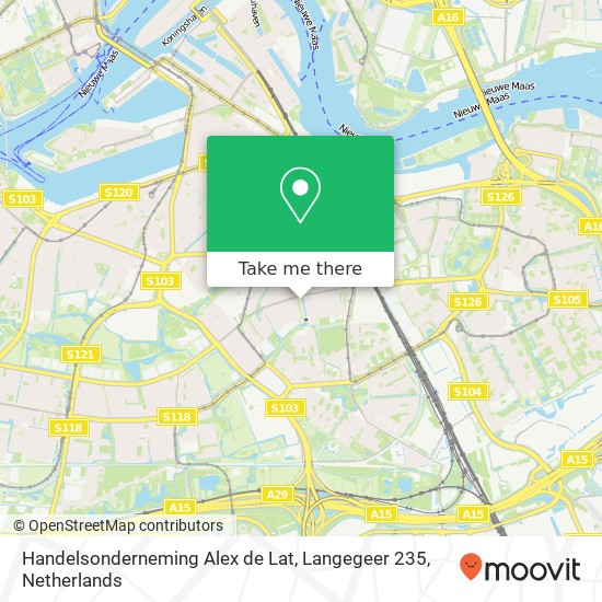 Handelsonderneming Alex de Lat, Langegeer 235 map