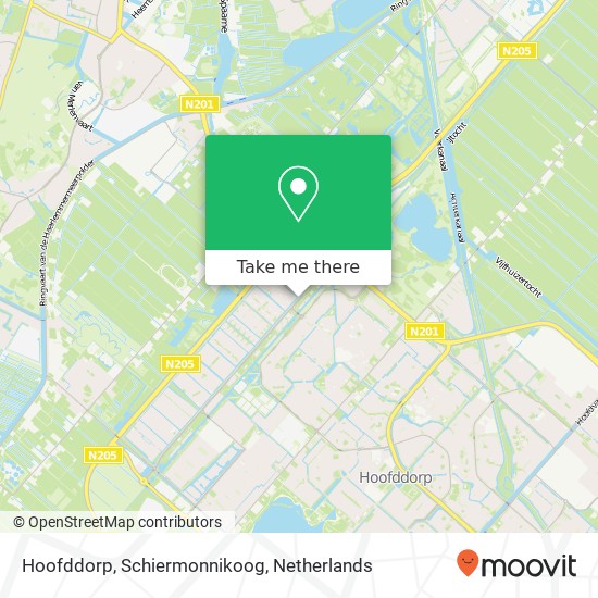 Hoofddorp, Schiermonnikoog Karte