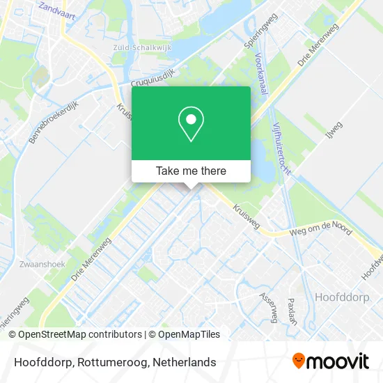 Hoofddorp, Rottumeroog map