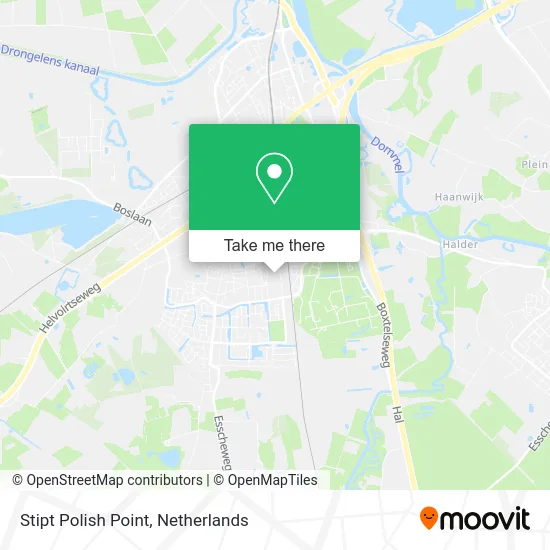 Stipt Polish Point map