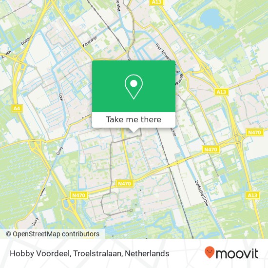 Hobby Voordeel, Troelstralaan map