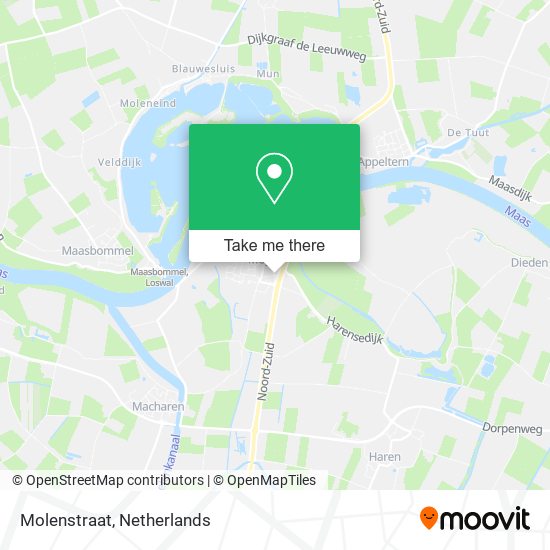 Molenstraat map