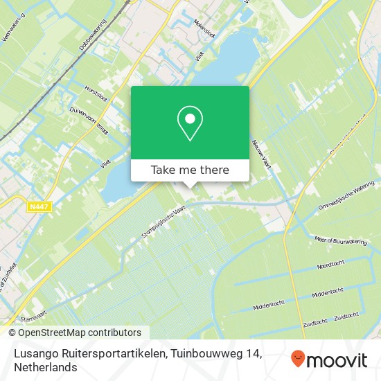 Lusango Ruitersportartikelen, Tuinbouwweg 14 map