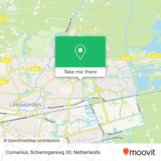 Comenius, Schieringerweg 30 map