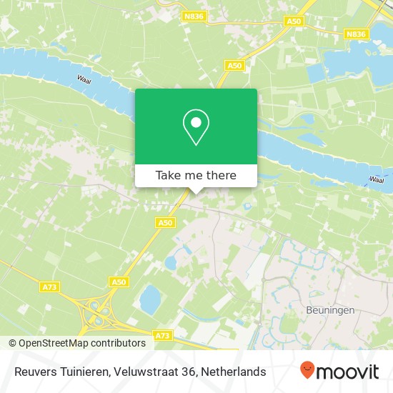 Reuvers Tuinieren, Veluwstraat 36 map