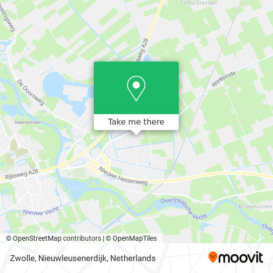 Zwolle, Nieuwleusenerdijk map