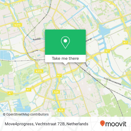 Move4progress, Vechtstraat 72B map
