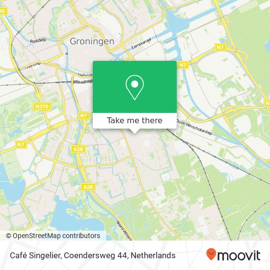 Café Singelier, Coendersweg 44 map