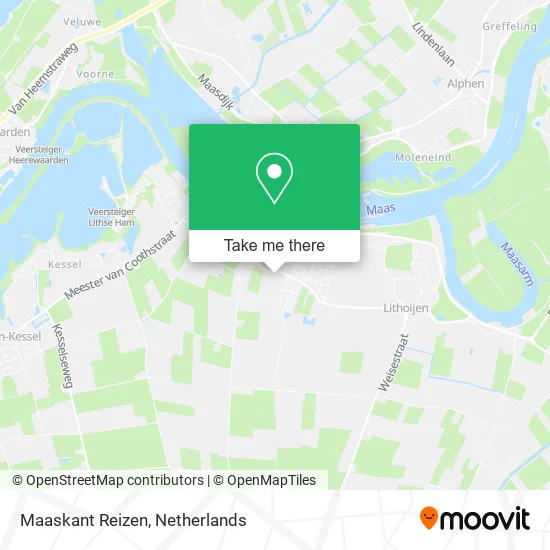 Maaskant Reizen map