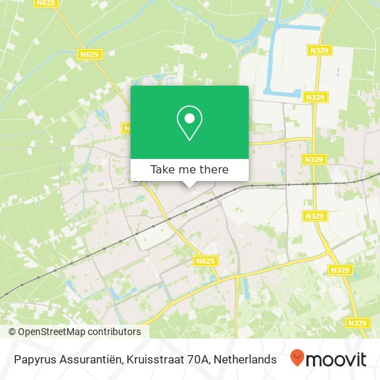 Papyrus Assurantiën, Kruisstraat 70A map