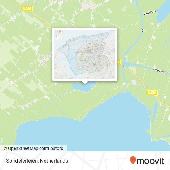 Sondelerleien map