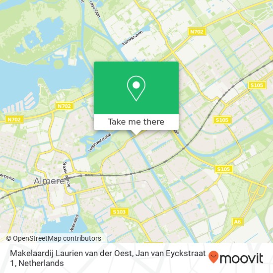 Makelaardij Laurien van der Oest, Jan van Eyckstraat 1 map