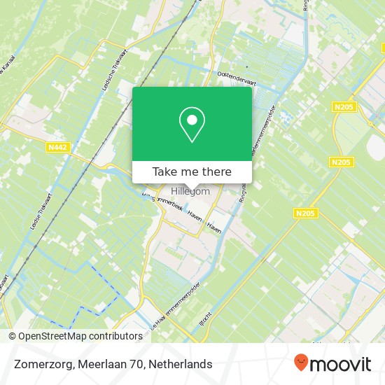 Zomerzorg, Meerlaan 70 map