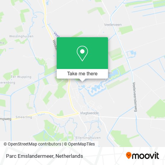 Parc Emslandermeer map