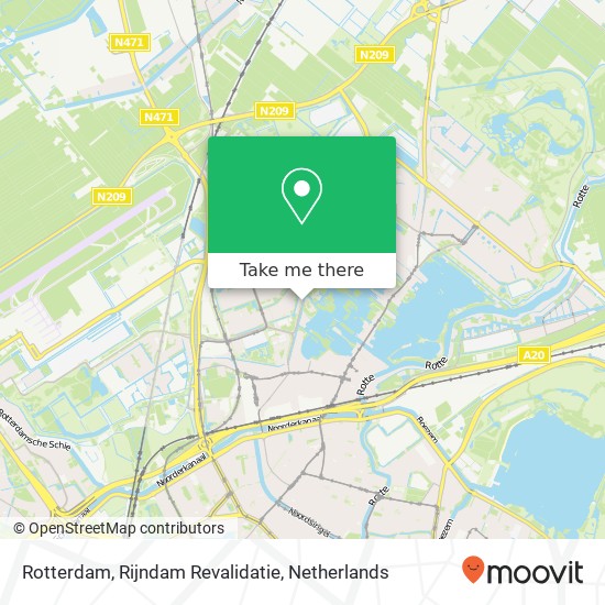 Rotterdam, Rijndam Revalidatie map