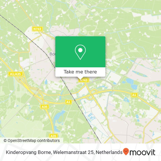 Kinderopvang Borne, Welemanstraat 25 map