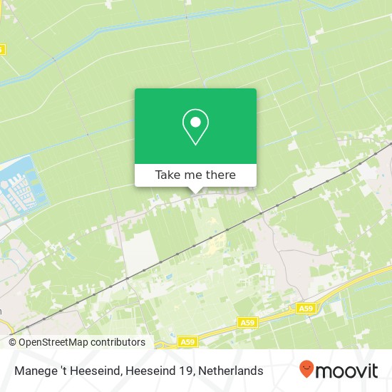 Manege 't Heeseind, Heeseind 19 map