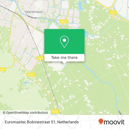 Euromaster, Bobinestraat 51 map