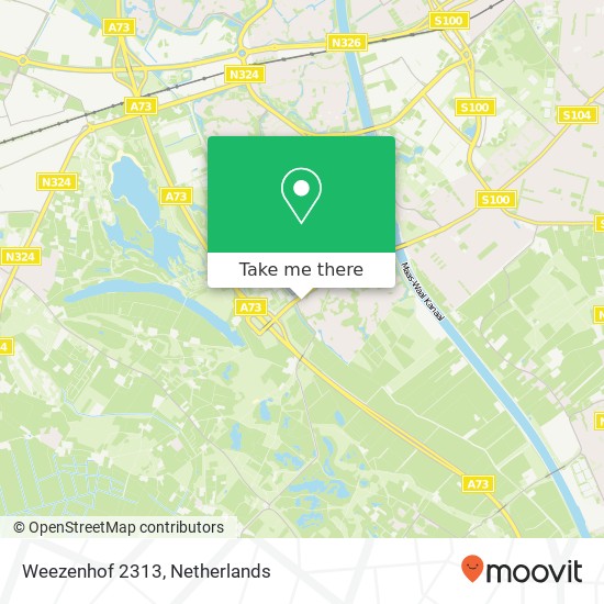 Weezenhof 2313 Karte