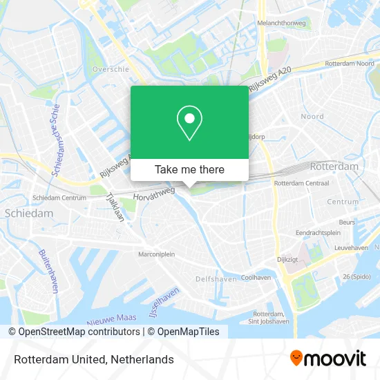 Rotterdam United map
