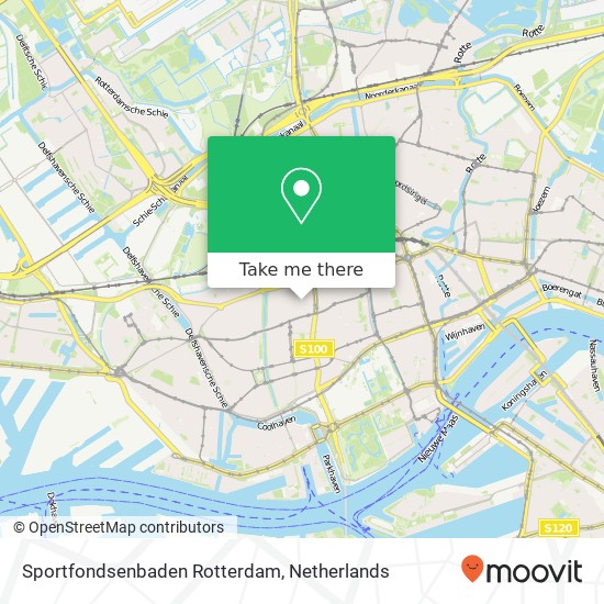 Sportfondsenbaden Rotterdam Karte