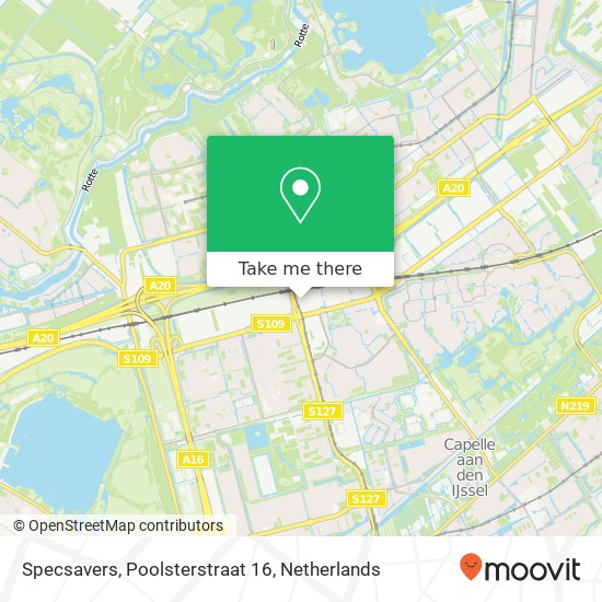 Specsavers, Poolsterstraat 16 Karte