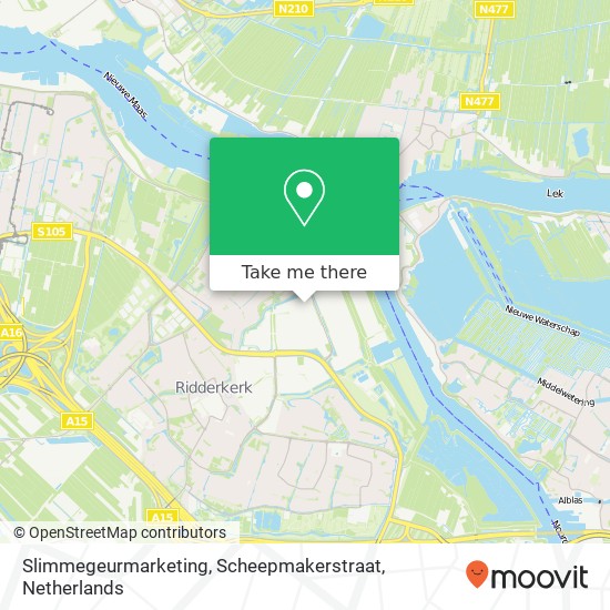 Slimmegeurmarketing, Scheepmakerstraat map