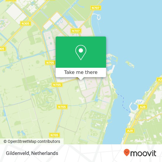 Gildenveld map