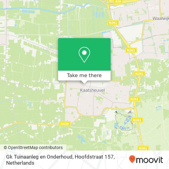 Gk Tuinaanleg en Onderhoud, Hoofdstraat 157 map